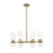 Z-Lite Datus 8 Light Chandelier, Rubbed Brass & Clear 4008-8RB - alternate 6
